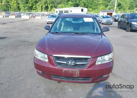 2007 Hyundai Sonata Limited/Se V6 z USA, uszkodzony, nr VIN 5NPEU46F07H197956